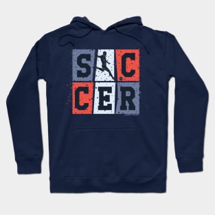 Soccer Color Block Hoodie